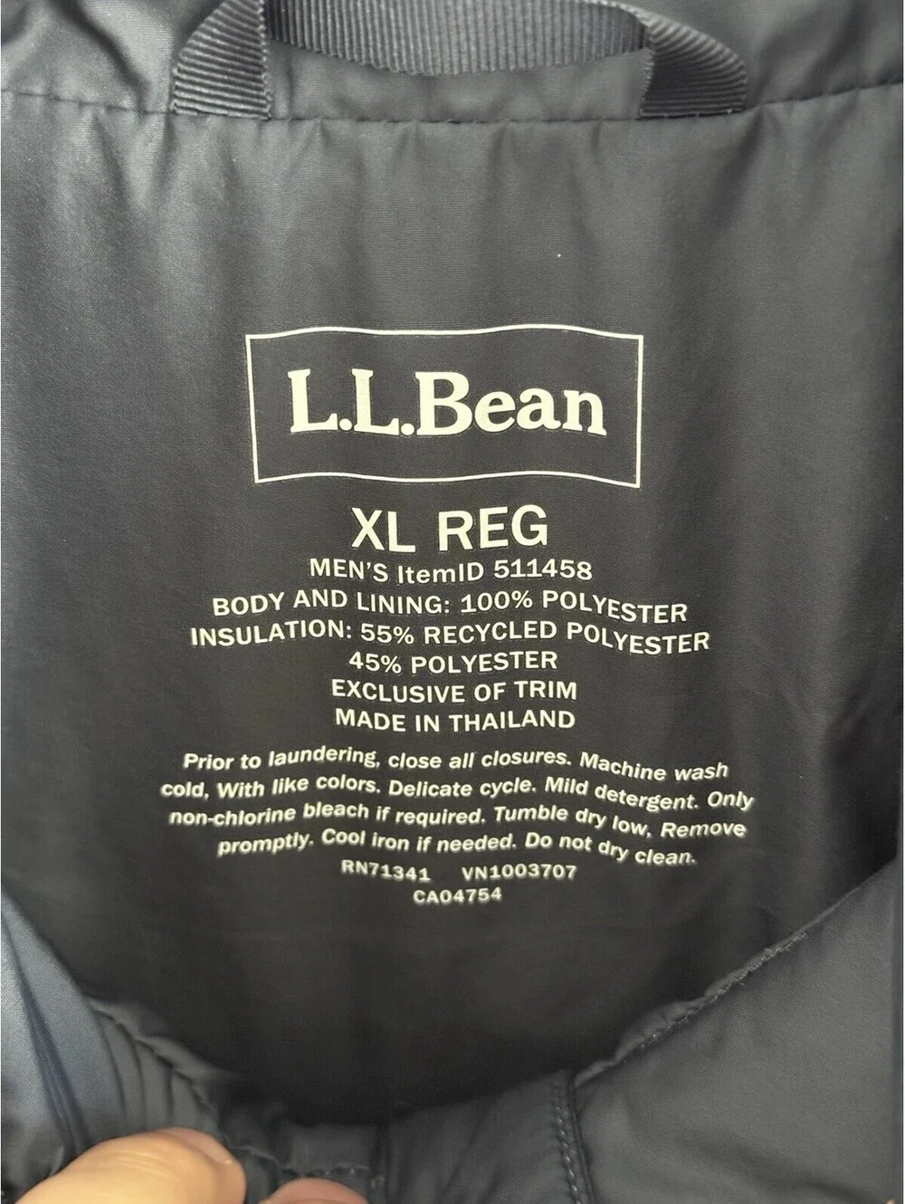 L.L. Bean euc no